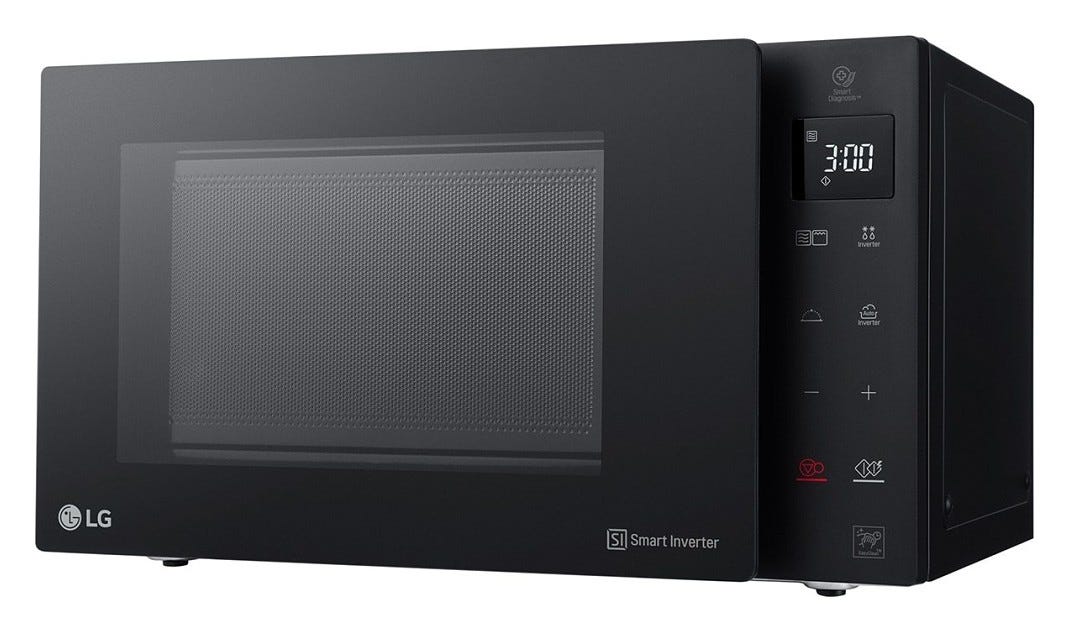 LG MH7235GPS Neochef™ Forno microonde con grill cm. 54 - nero fumè