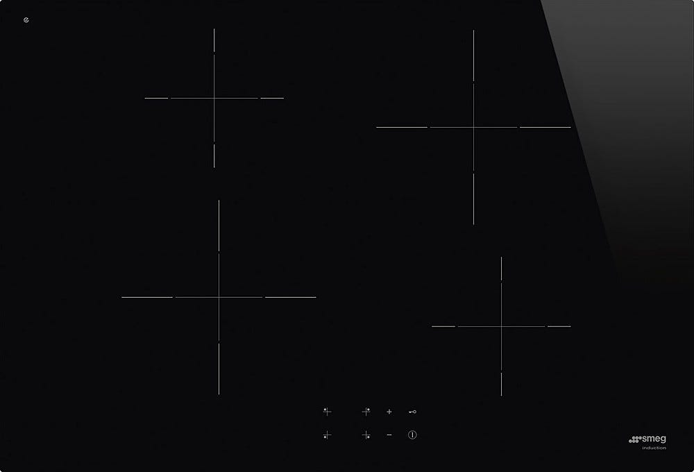 Smeg SI2741D Piano cottura a induzione cm 75 - vetroceramica nero