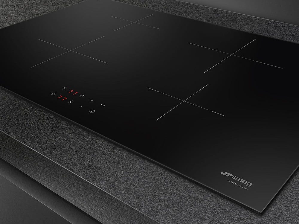 Smeg SI2741D Piano cottura a induzione cm 75 - vetroceramica nero