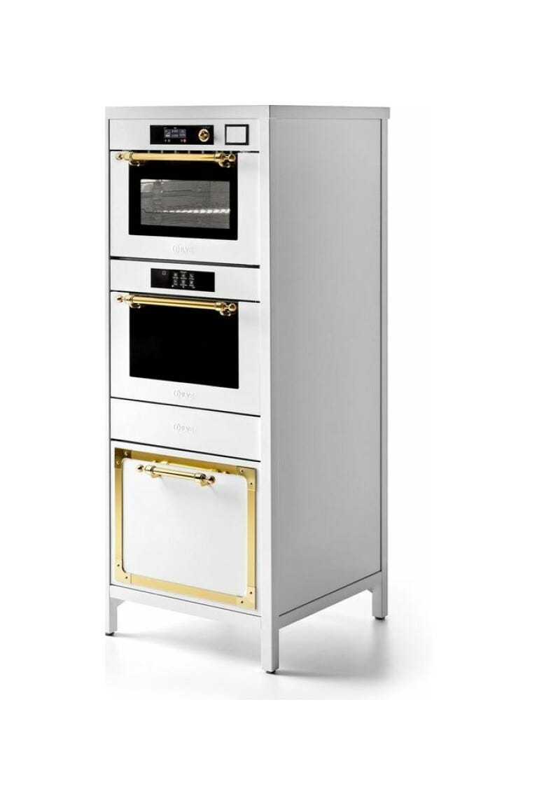 ILVE CSTARSN Nostalgie Colonna con forno combinato - abbattitore e confezionatrice sottovuoto - inox o colorato