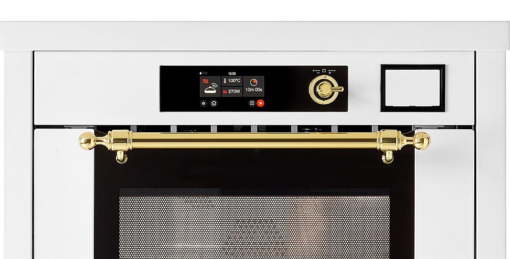ILVE CSTARSN Nostalgie Colonna con forno combinato - abbattitore e confezionatrice sottovuoto - inox o colorato