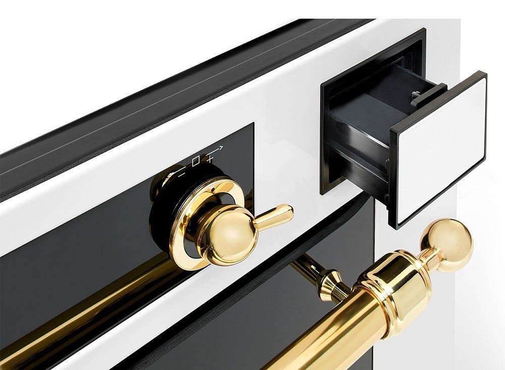 ILVE CSTARSN Nostalgie Colonna con forno combinato - abbattitore e confezionatrice sottovuoto - inox o colorato