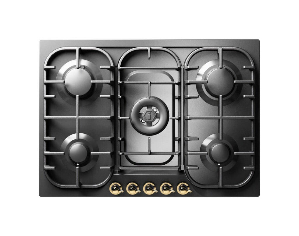 ILVE HCB70CN Nostalgie Piano cottura a gas cm 70 - inox o colorato