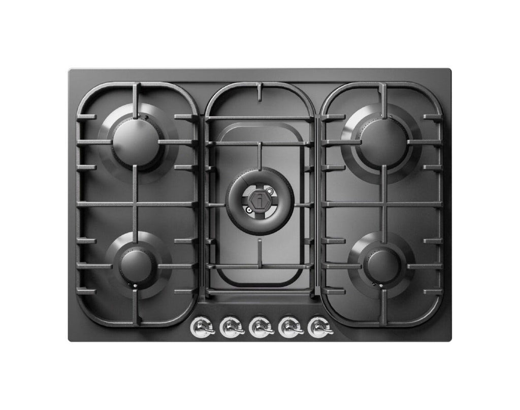 ILVE HCB70CN Nostalgie Piano cottura a gas cm 70 - inox o colorato