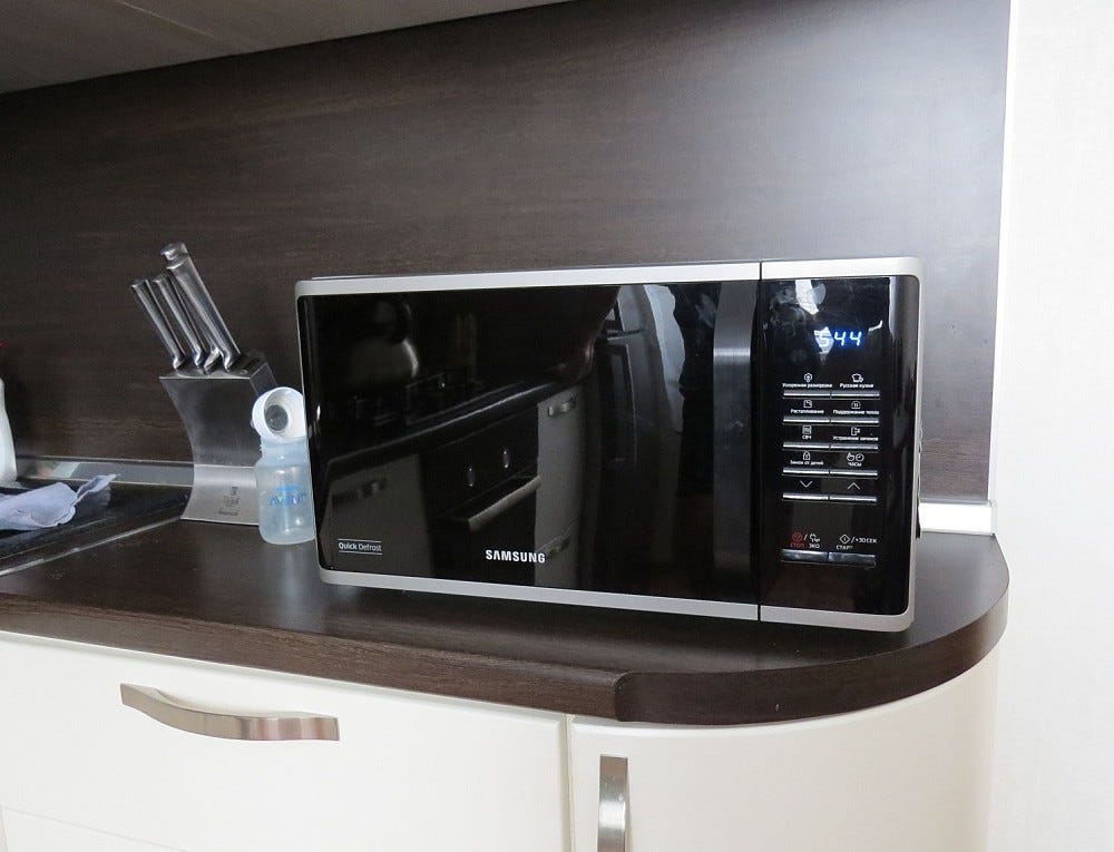 Samsung MS23K3513AS Forno a microonde cm 49 lt 23 – inox