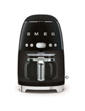 Smeg Selection DCF02BLEU 50's Style Macchina da Caffè Filtro - nero Lucido