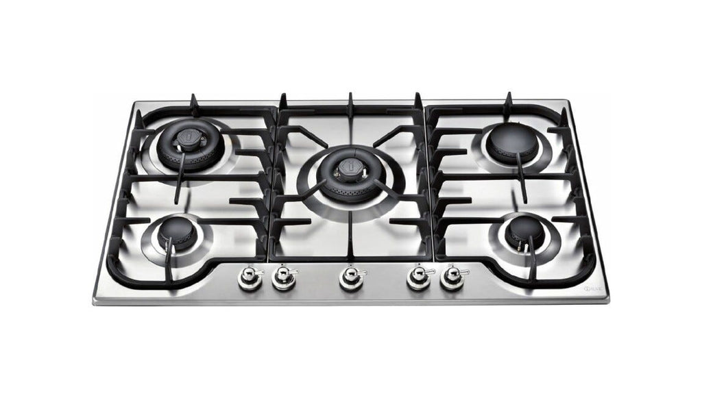ILVE HCB90CCN Nostalgie Piano cottura a gas cm 90 - inox - bruciatore Dual opzionale