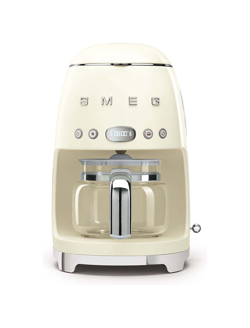Smeg Selection DCF02CREU 50's Style Macchina da Caffè Filtro - panna Lucido