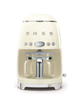 Smeg Selection DCF02CREU 50's Style Macchina da Caffè Filtro - panna Lucido