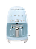 Smeg Selection DCF02PBEU 50's Style Macchina da Caffè Filtro - azzurro Lucido