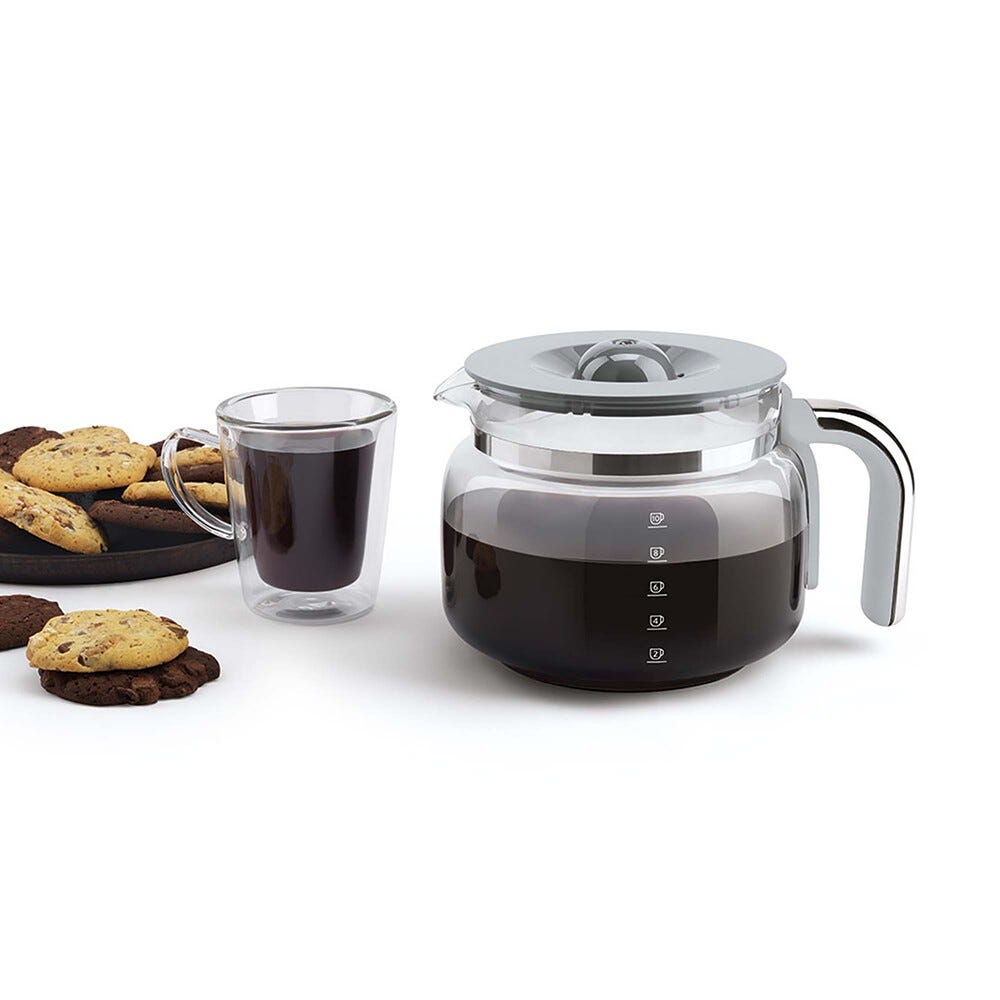 Smeg Selection DCF02PBEU 50's Style Macchina da Caffè Filtro - azzurro Lucido