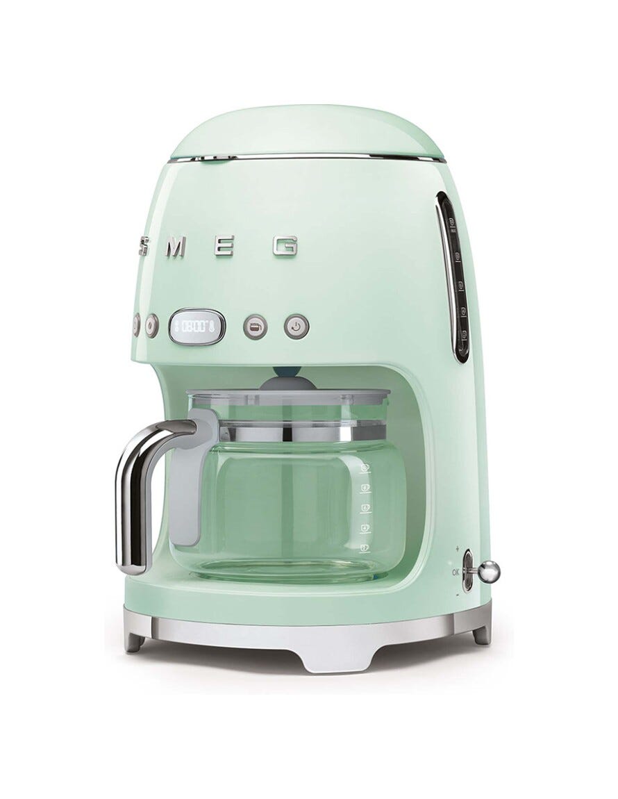 Smeg Selection DCF02PGEU 50's Style Macchina da Caffè Filtro - verde pastello Lucido