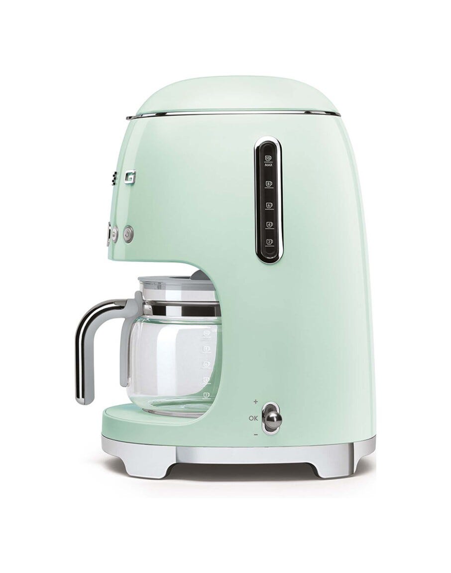 Smeg Selection DCF02PGEU 50's Style Macchina da Caffè Filtro - verde pastello Lucido