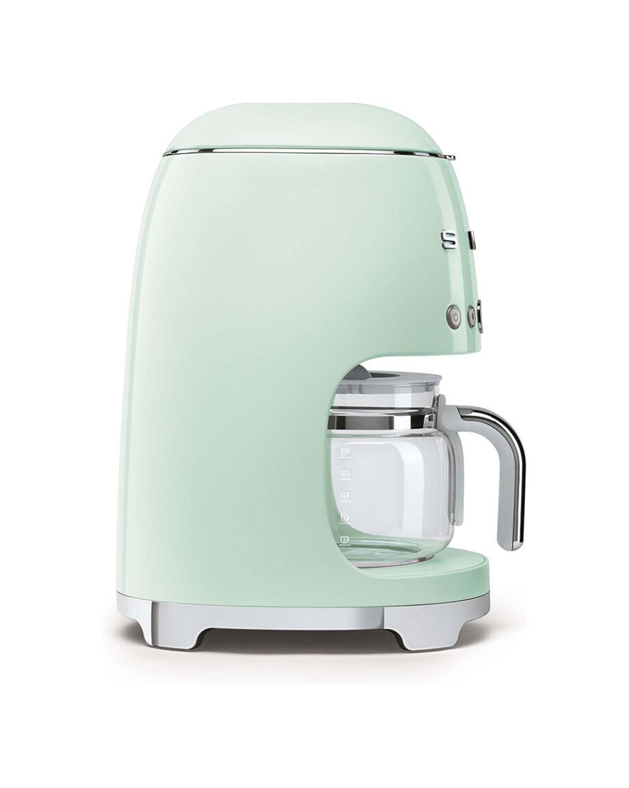 Smeg Selection DCF02PGEU 50's Style Macchina da Caffè Filtro - verde pastello Lucido