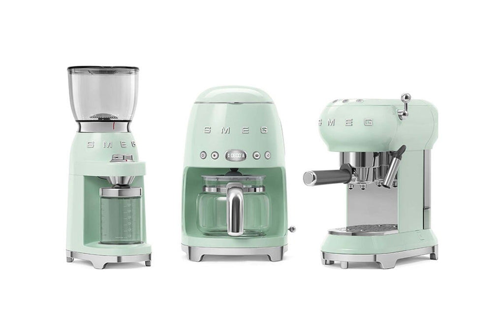 Smeg Selection DCF02PGEU 50's Style Macchina da Caffè Filtro - verde pastello Lucido