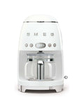 Smeg Selection DCF02WHEU 50's Style Macchina da Caffè Filtro - bianco Lucido