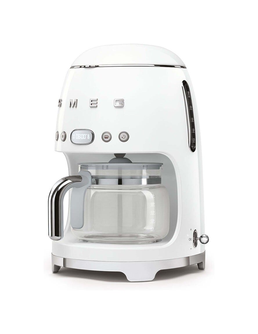 Smeg Selection DCF02WHEU 50's Style Macchina da Caffè Filtro - bianco Lucido