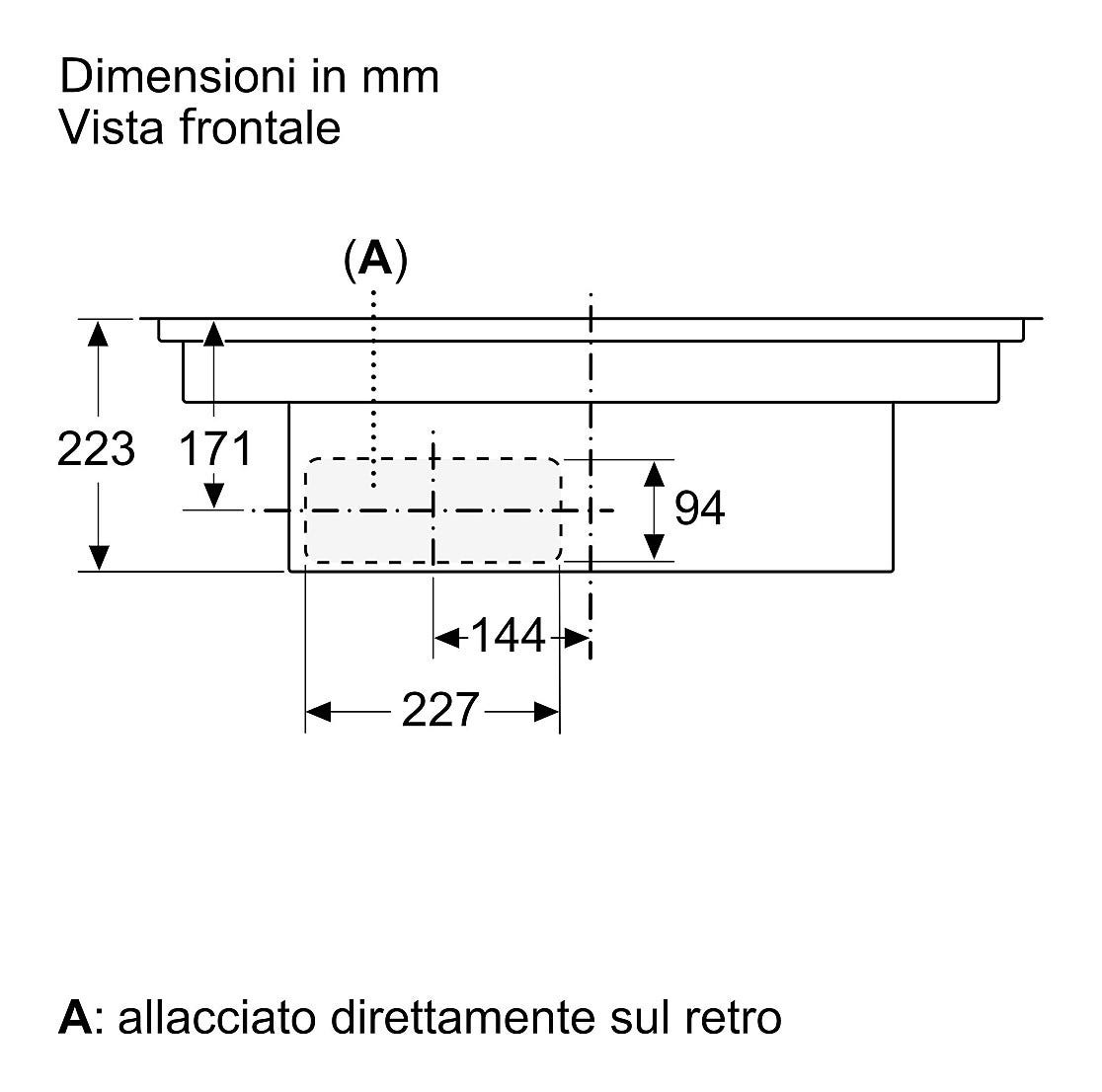 Siemens EX875LX67E Piano a induzione con cappa integrata 80 cm, flexInduction, climateControl, Home Connect, classe B