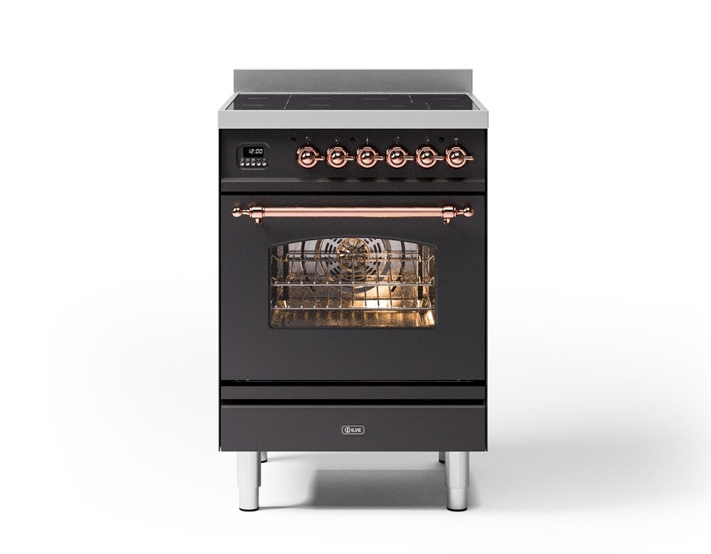 ILVE P06N Nostalgie Cucina da accosto cm 60 configurabile - inox o colorato