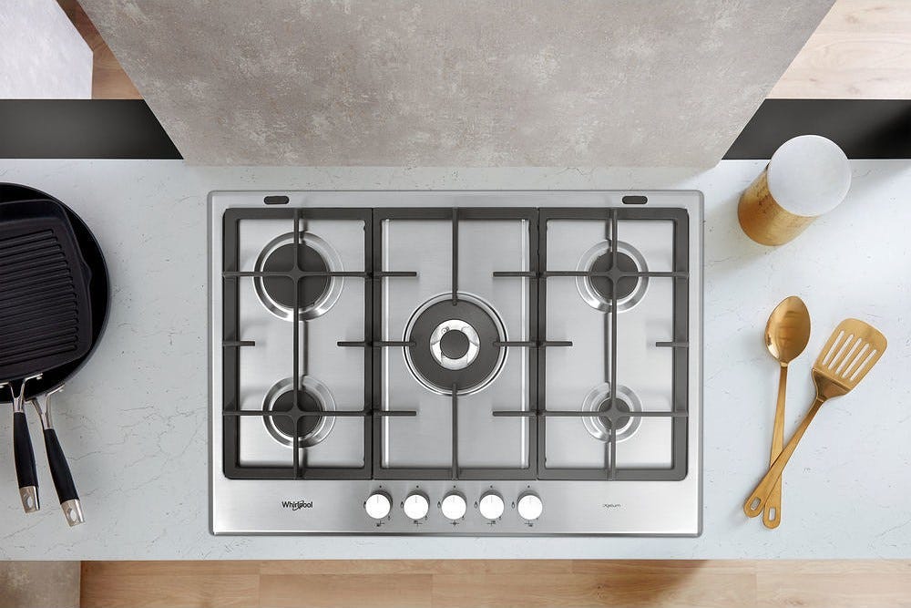 Whirlpool GMR 7522/IXL Piano cottura a gas cm. 73 - inox