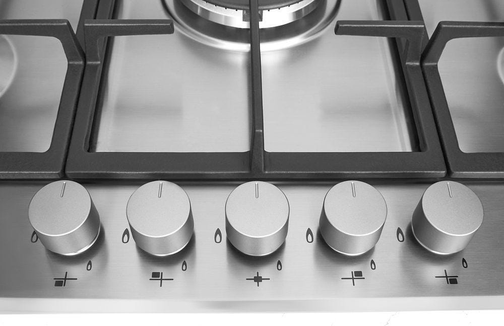 Whirlpool GMR 7522/IXL Piano cottura a gas cm. 73 - inox