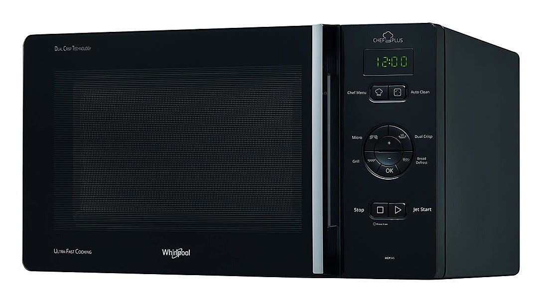 Whirlpool MCP 345 BL Forno a microonde cm. 52 - nero