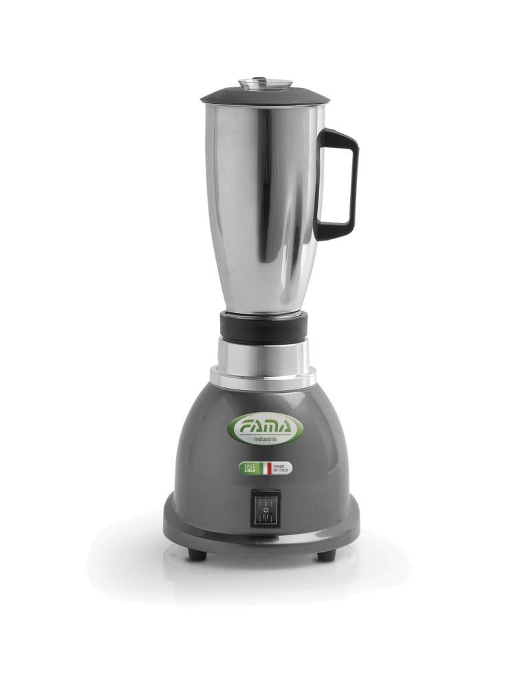 Fama MT1I Snack Bar Frullatore inox con bicchiere inox 1,5 lt - 2 velocità
