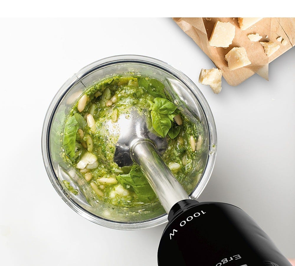 Bosch MS6CB61V1 ErgoMixx Frullatore a immersione 1000 W - inox/nero