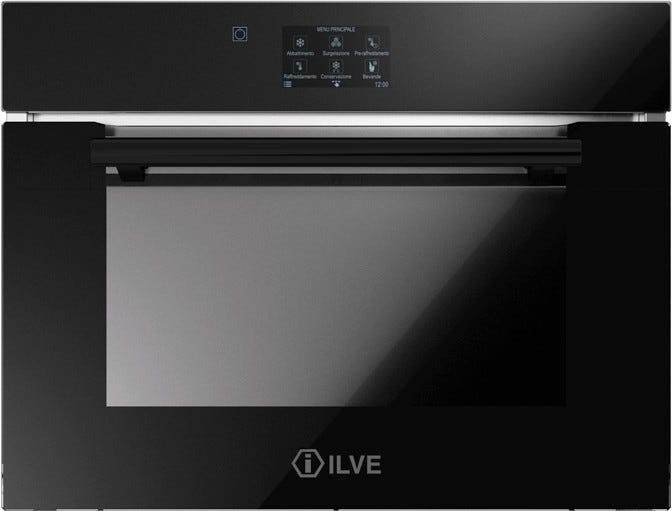 ILVE BC645STC Professional Plus Abbattitore di temperatura compatto cm 60 h 45 - vetro nero