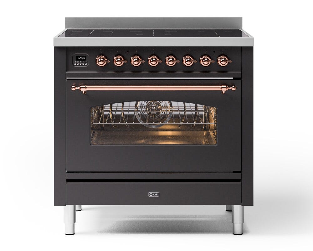 ILVE P09N Nostalgie Cucina da accosto cm 90 configurabile - inox o colorato
