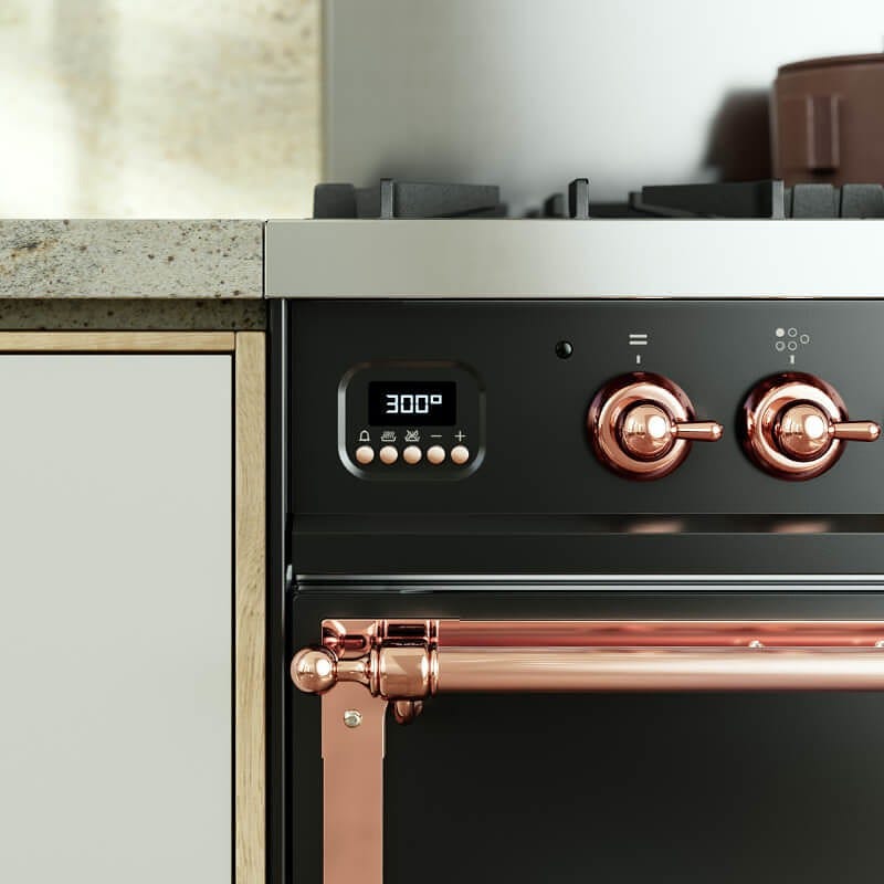 ILVE P09N Nostalgie Cucina da accosto cm 90 configurabile - inox o colorato