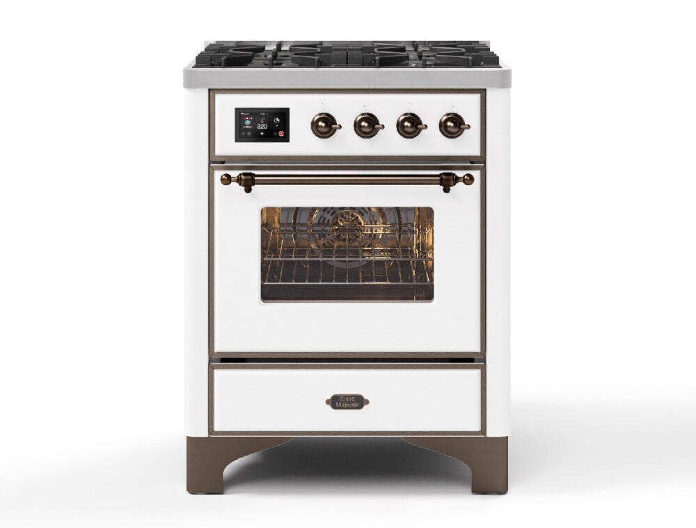 ILVE M07N Majestic Cucina da accosto cm 70 configurabile - inox o colorato