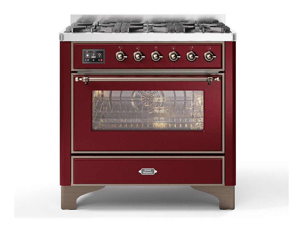 ILVE M09N Majestic Cucina da accosto cm 90 configurabile - inox o colorato
