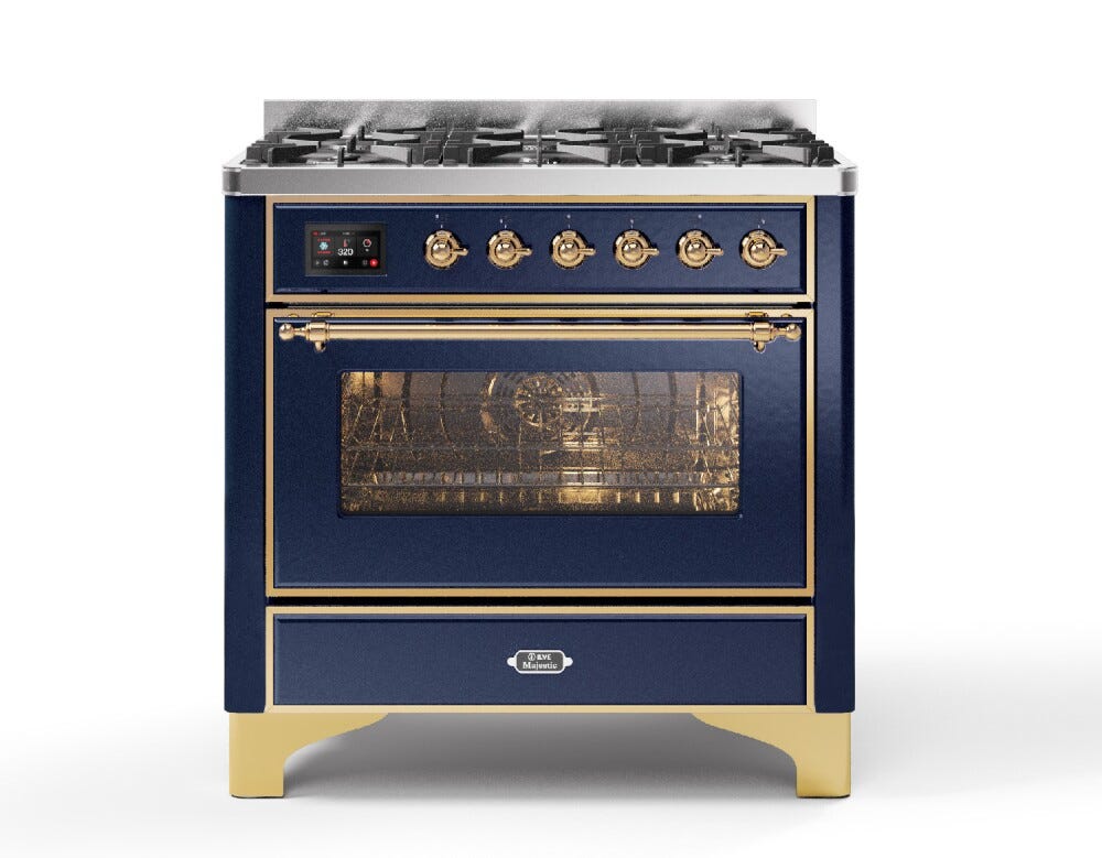ILVE M09N Majestic Cucina da accosto cm 90 configurabile - inox o colorato