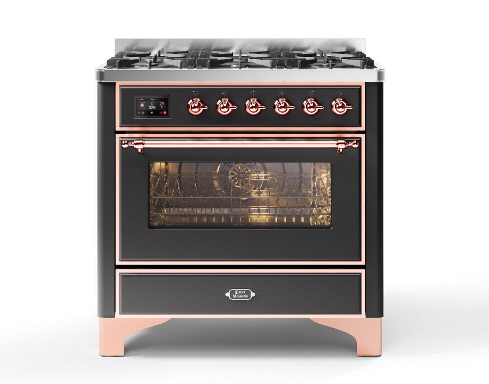 ILVE M09N Majestic Cucina da accosto cm 90 configurabile - inox o colorato