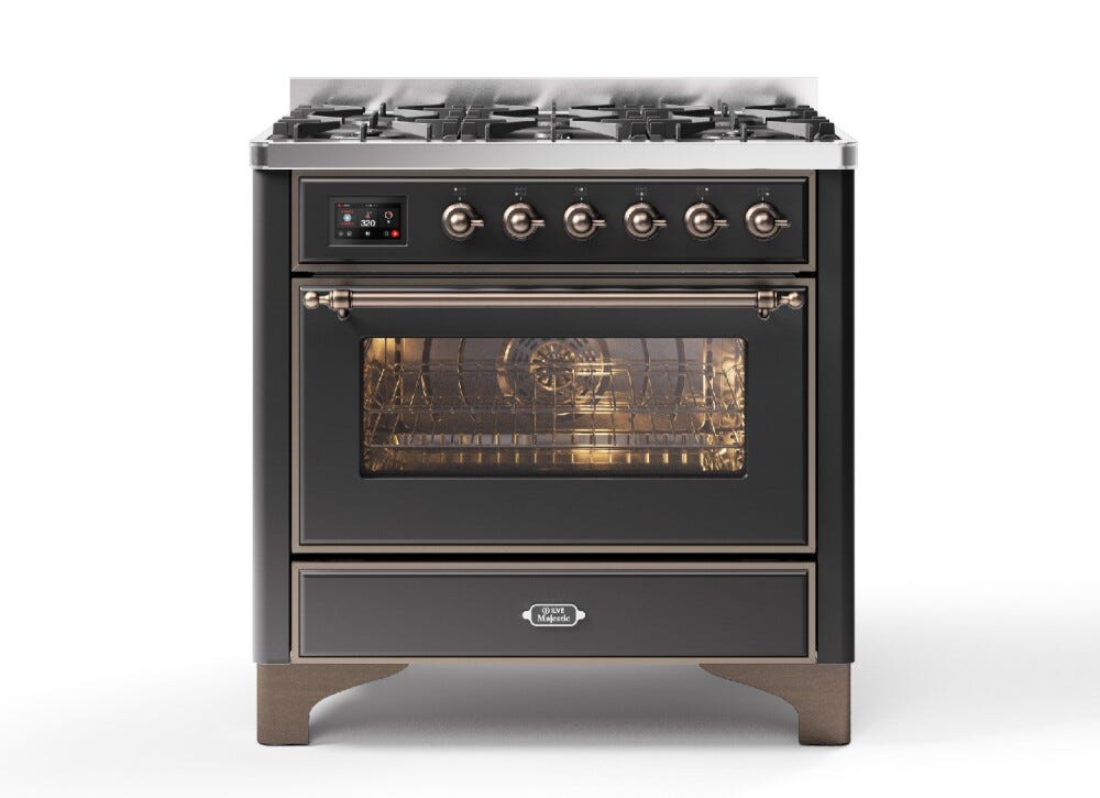 ILVE M09N Majestic Cucina da accosto cm 90 configurabile - inox o colorato