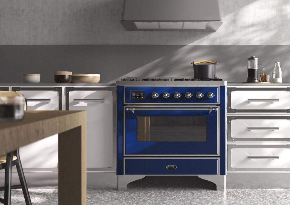 ILVE M09N Majestic Cucina da accosto cm 90 configurabile - inox o colorato