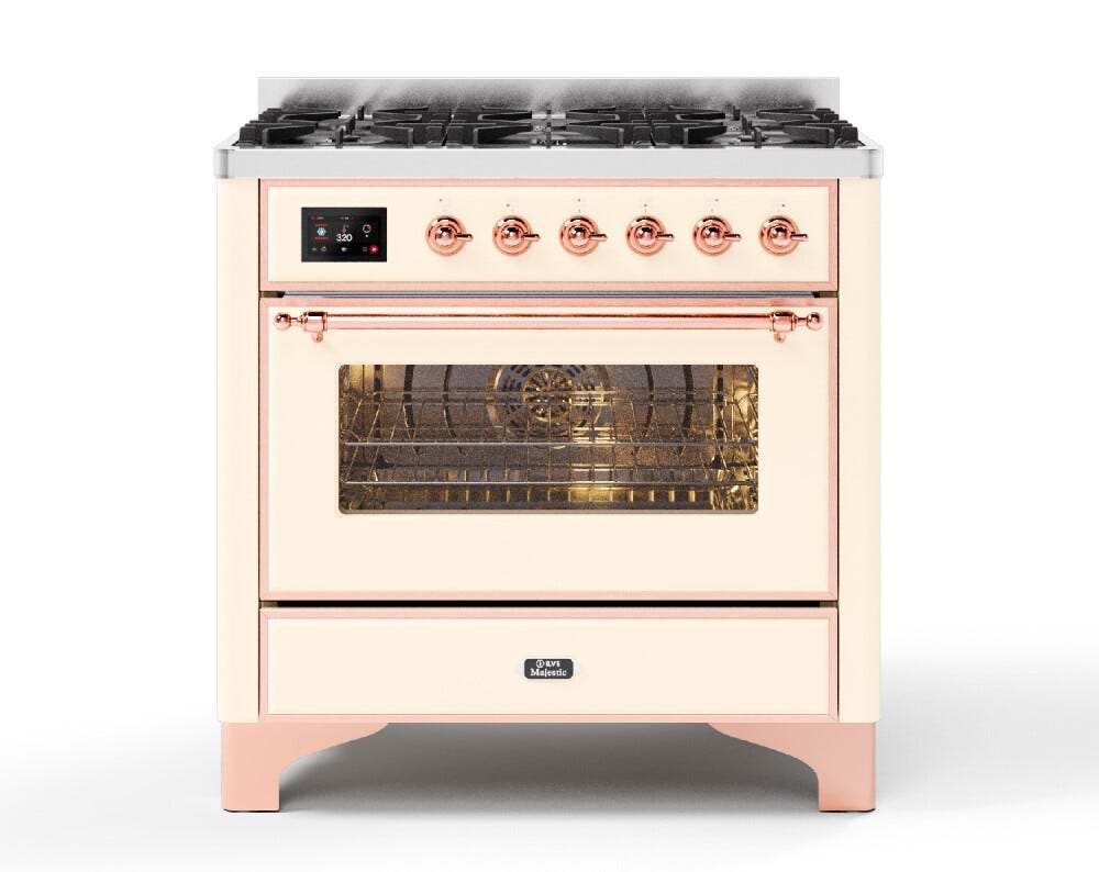 ILVE M09N Majestic Cucina da accosto cm 90 configurabile - inox o colorato