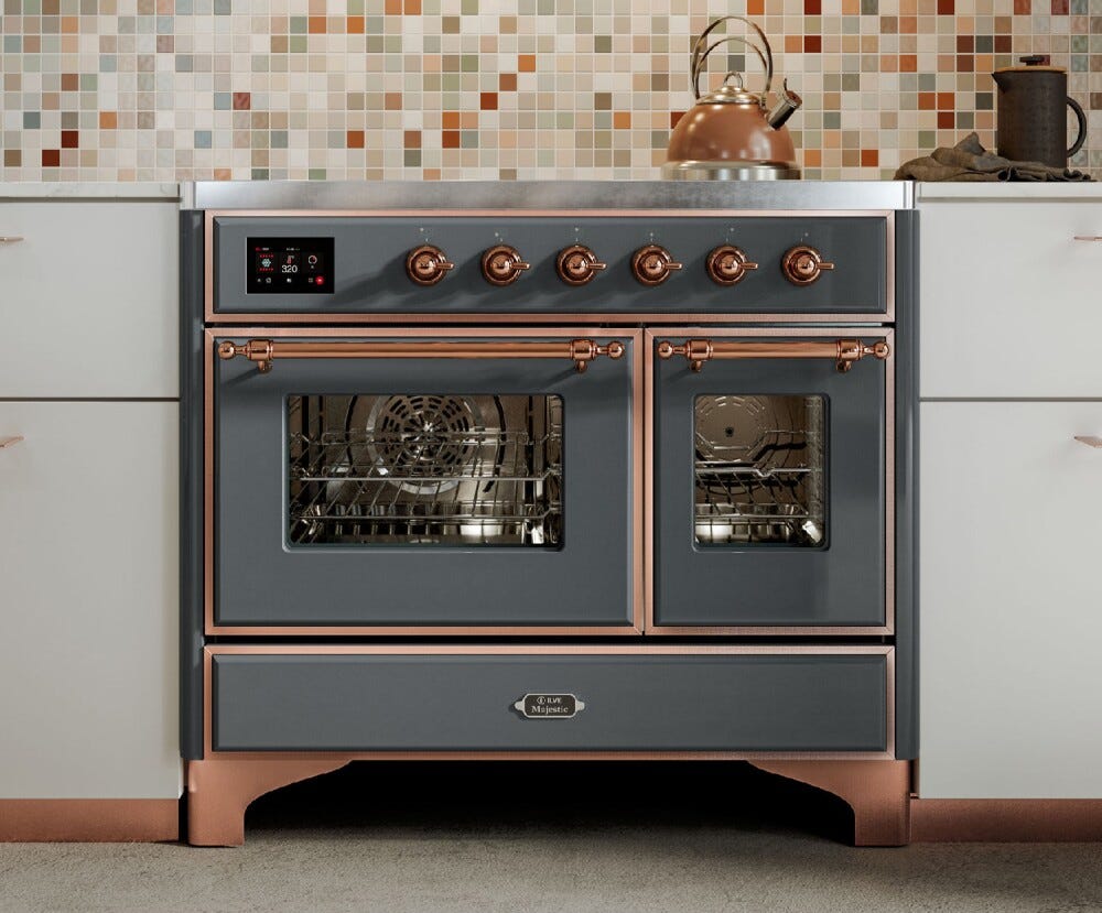 ILVE MD10N Majestic Cucina da accosto cm 100 configurabile - inox o colorato