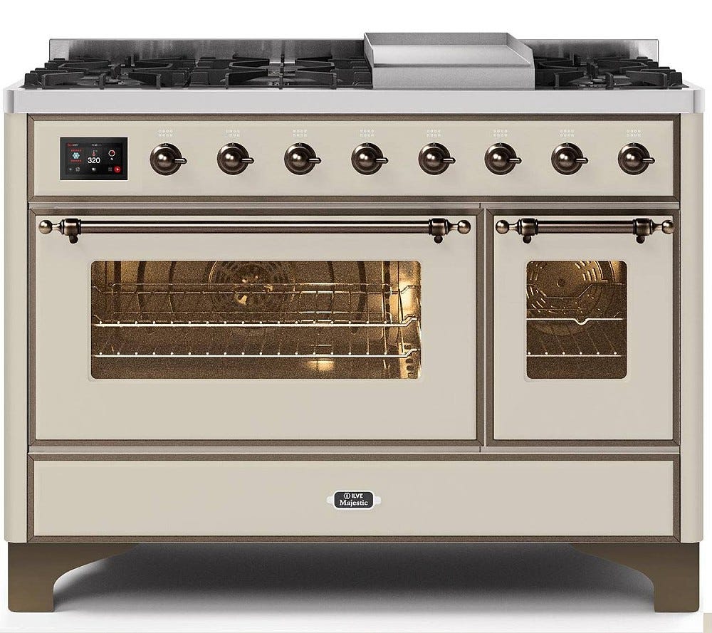 ILVE M12N Majestic Cucina da accosto cm 120 configurabile - inox o colorato