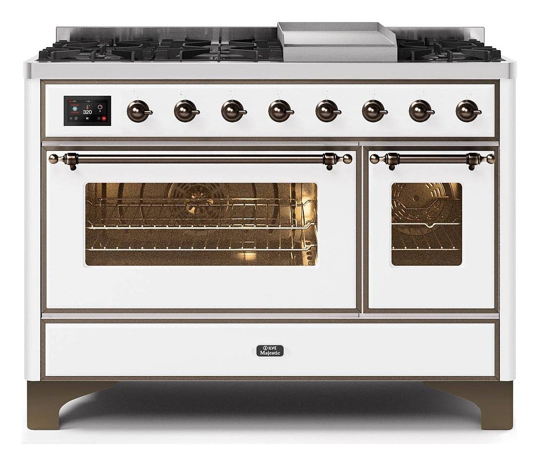 ILVE M12N Majestic Cucina da accosto cm 120 configurabile - inox o colorato