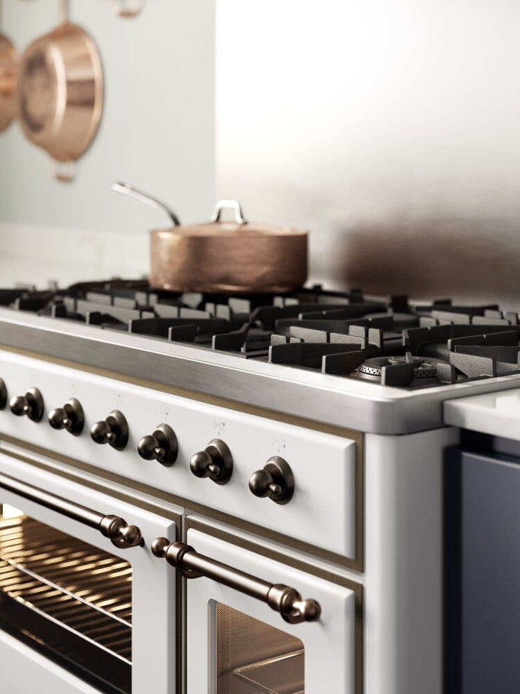 ILVE M12N Majestic Cucina da accosto cm 120 configurabile - inox o colorato