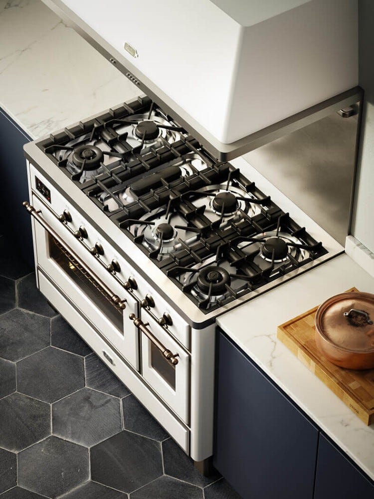 ILVE M12N Majestic Cucina da accosto cm 120 configurabile - inox o colorato