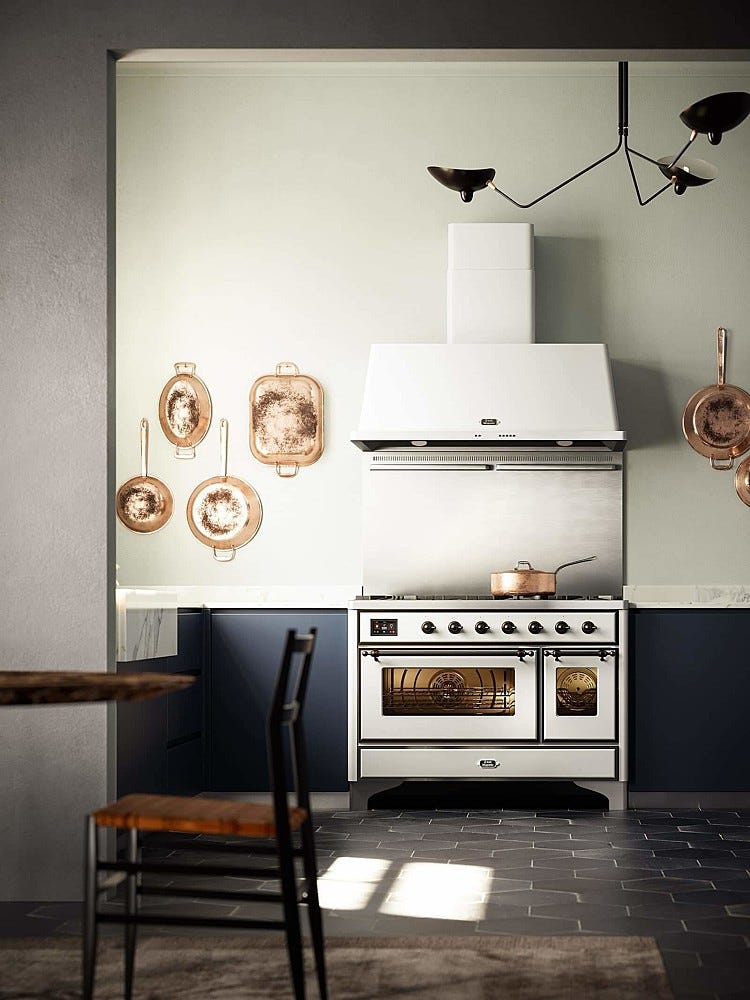 ILVE M12N Majestic Cucina da accosto cm 120 configurabile - inox o colorato