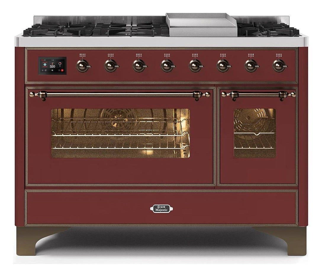 ILVE M12N Majestic Cucina da accosto cm 120 configurabile - inox o colorato