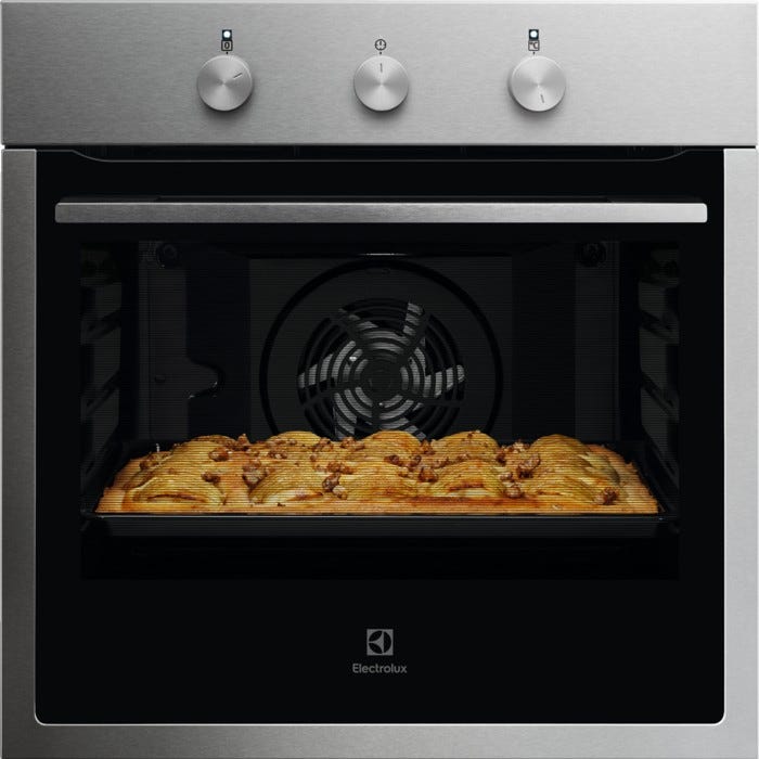Electrolux KOHHH00X Serie 300 Forno elettrico multifunzione cm 60 - inox (sostituisce FQ53X)