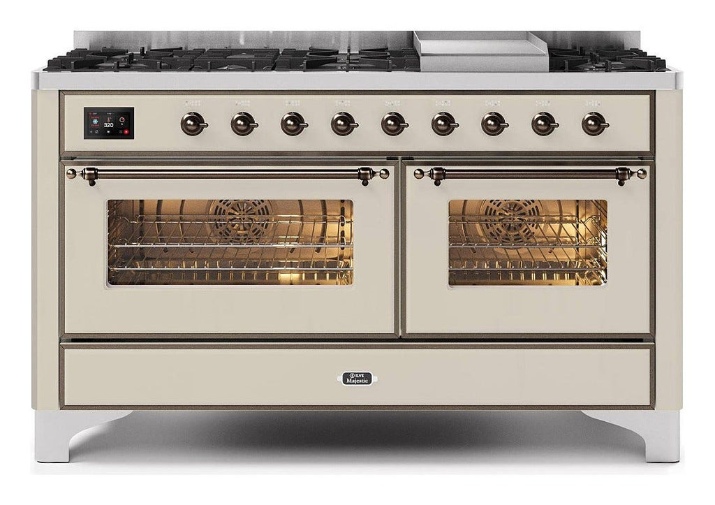 ILVE M15N Majestic Cucina da accosto cm 150 configurabile - inox o colorato