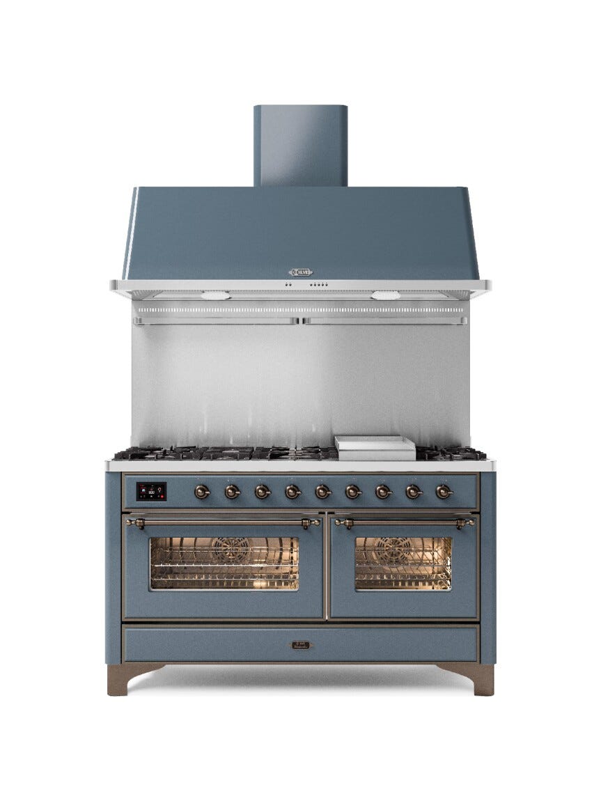 ILVE M15N Majestic Cucina da accosto cm 150 configurabile - inox o colorato
