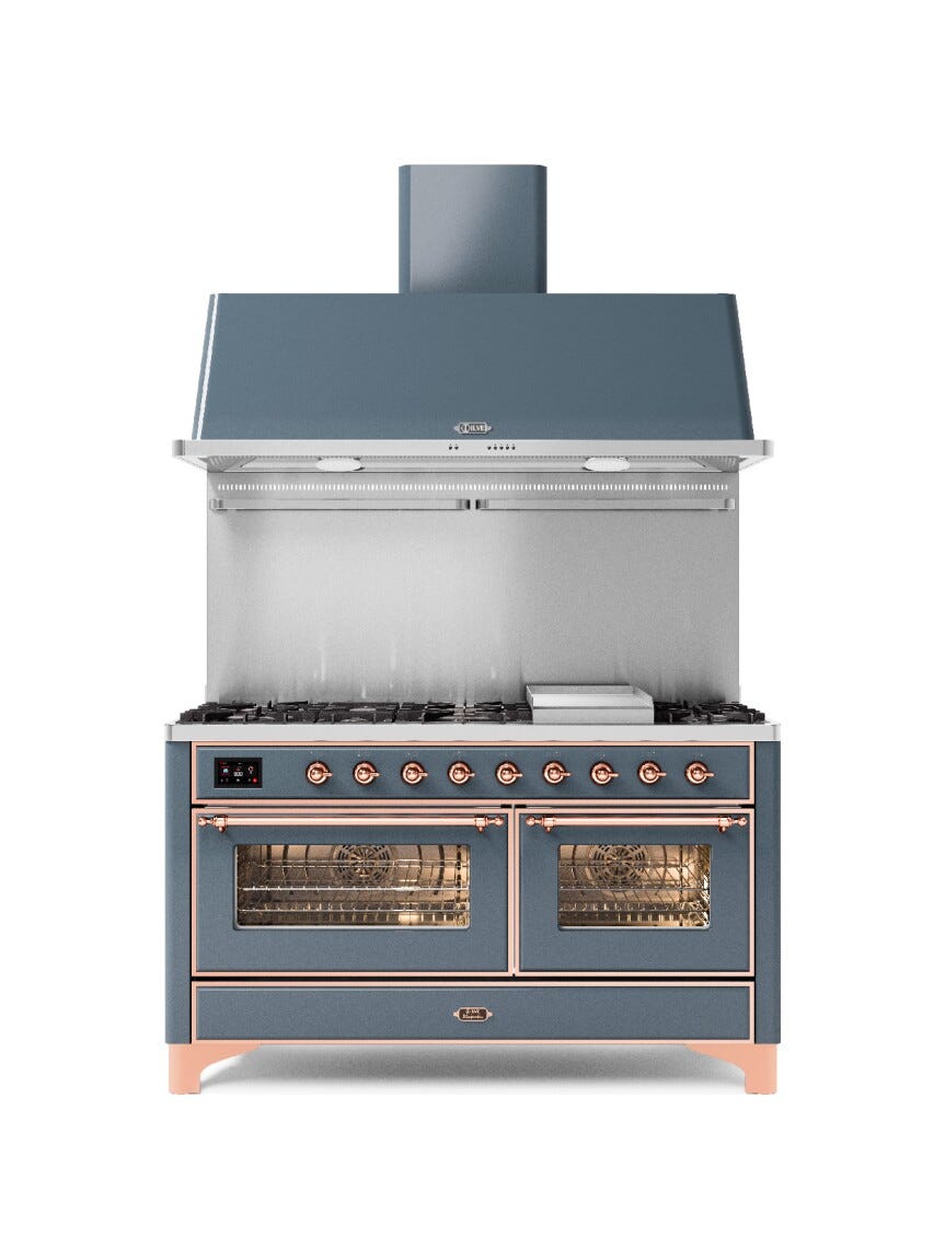 ILVE M15N Majestic Cucina da accosto cm 150 configurabile - inox o colorato