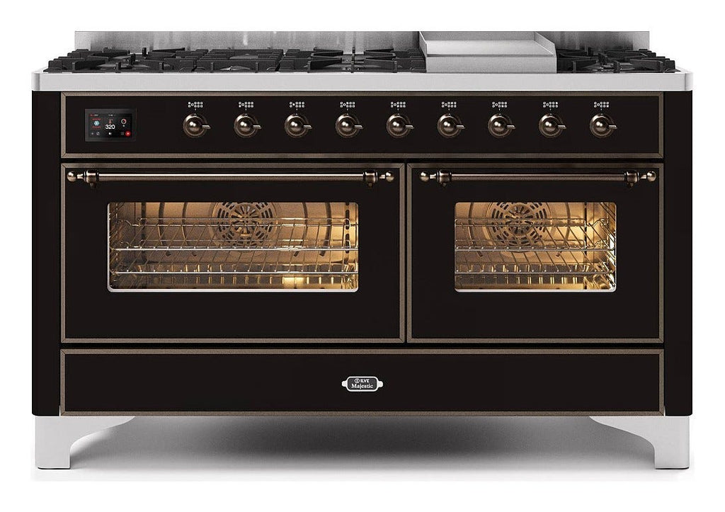 ILVE M15N Majestic Cucina da accosto cm 150 configurabile - inox o colorato